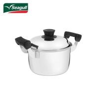 ราคา Seagull หม้อต้มโดม 18 ซม รหัส 100389418 ใช้ได้กับเตาแม่เหล็กไฟฟ้าได้ (19110571414)