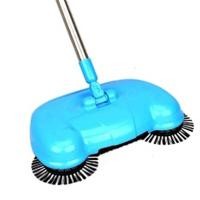 ราคา สินค้ามาแรง ไม้กวาดอัจฉริยะ 360 องศา Hand Propelled Sweeper Blue ไม้กวาดเก็บฝุ่น ไม้กวาดไฮเทค ไม้กวาดดูดฝุ่น สีฟ้า (16288195407)