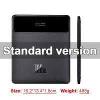 ราคา Baseus 100W Power Bank 20000mAh Type C PD Fast Charging Powerbank Portable External Battery Charger With 100W Cable (20582615123)
