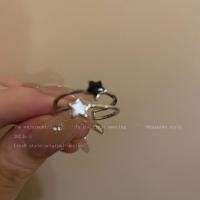 ราคา แหวนเพชรรูปดาวผู้หญิงแต่งตัวฤดูร้อนที่เรียบง่ายแหวนแฟชั่นบุคลิกภาพแหวนนิ้วมือ แหวนแฟชั่น (20681999638)