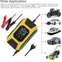 ราคา FOXSUR เครื่องชาร์จ 12V 7Aอัจฉริยะและซ่อมแบตเตอรี่รถยนต์ Pulse Repair Charger 12V 6 120Ah รุ่น FBC1207D (6489660122)