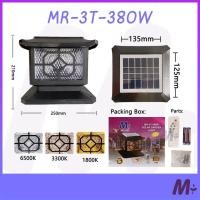 ราคา โคมไฟหัวเสาโซล่าเซลล์ แสงไฟ 3IN1 โคมไฟหัวเสาโซล่าเซลล์ ไฟโซล่าเซลล์ โคมไฟโซล่าเซลล์ กันน้ำ ปรับได้ 2 สี เปิด ปิดอัตโนมัติ (18969760538)