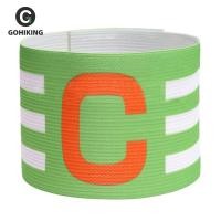 ราคา สายรัดแขนกัปตันทีมฟุตบอลกัปตันนักฟุตบอลแบบปรับได้ปลอกแขนแบบกลุ่ม Pengikat Lengan แถบระบายอากาศสำหรับกัปตันฟุตบอล (20216235537)