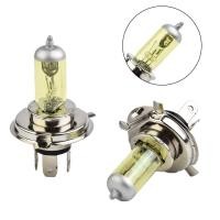 ราคา ไฟหน้ารถยนต์ไฟหน้าฮาโลเจนก๊าซซีนอนหลอดไฟโคมไฟ DC 12V กันน้ำ1คู่ H4 100W H7 55W (21260850654)
