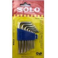 ราคา ประแจหกเหลี่ยม SOLO แบบสั้น แบบยาว ประแจแอล หกเหลี่ยม CRV ประแจดาว 6 เหลี่ยมดาว กุญแจหกเหลี่ยมโซโล หัวบอล ประแจหัวตัด ปะแจแฉกโซโล ตัวที ประแจหัวท๊อกซ์ (11271598059)