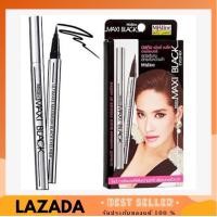 ราคา Mistine Maxi black super black Eyelinerอายไลน์เนอร์ มิสทีน อายไลน์เนอร์กันน้ำ (13039748487)