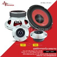 ราคา Matador ชุดลำโพงเสียงกลาง 6 5 นิ้ว แม่เหล็ก100 20มิล หน้าแดง มิดโลหมวกเคฟล่า มีแหลมจาน12มิลและ15มิล ในชุดให้เลือกได้ (20999492062)