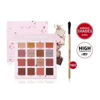 ราคา IMAGIC Cruelty Free อายแชโดว์ที่มีเสน่ห์16สีแต่งหน้า Palette Matte Eye Shadow Beauty Eye พร้อมแปรง (16457365011)