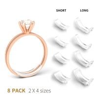 ราคา LazaraLife ตัวปรับขนาดแหวนสำหรับหลวมแหวนแหวนยามซิลิโคนกระชับ4ขนาด (10455047565)