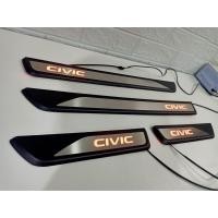 ราคา คิ้วบันไดมีไฟ LED กาบบันไดมีไฟ New Civic 2022 FE (21046875340)