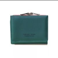 ราคา กระเป๋าสตางค์แฟชั่น กระเป๋าตังค์ผู้หญิงทรงใบสั้น มีช่องใส่เหรียญ และใส่บัตร จุได้เยอะ FOREVER YOUNG มีของพร้อมส่ง T11 T414 (20425536564)