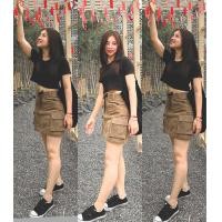 ราคา กระโปรงลูกฟูกทรงคาร์โก้ 6 กระเป๋า กระโปรงลูกฟูก กระโปรงแคมป์ปิ้ง (20333695493)