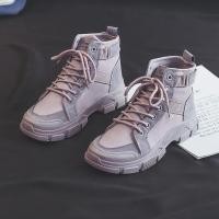 ราคา SMO074 รองเท้าบูทมาร์ตินผู้หญิง 2022 ใหม่ รองเท้าบูทหุ้มข้อสูง รองเท้าเดินป่าสำหรับผู้หญิง รองเท้าบูทมาร์ตินสไตล์เกาหลี (15863451755)