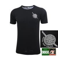 ราคา เสื้อซับในตำรวจ สีดำ คอกลม สกรีนตรา โล่ ROYAL THAI POLICE (9194946043)