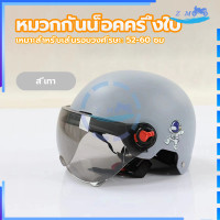 ราคา หมวกกันน็อคครึ่งใบ หมวกกันน็อคมอเตอร์ไซค์ นิรภัย ทนทาน กันกระแทก ระบายอากาศ หมวกกันน็อค ลายการ์ตูน เลนส์ป้องกันหมอก HD (20904230928)