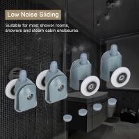 ราคา ลูกกลิ้งประตูห้องอาบน้ำกระจกลูกกลิ้งประตูห้องอาบน้ำเปลี่ยนล้อเดี่ยว ล้อคู่สำหรับประตูบานเลื่อนกระจกห้องน้ำกระทะ (19681894150)