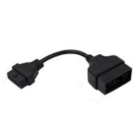 ราคา TOP ข้อเสนอสำหรับ TOYOTA 22Pin TO 16pin OBD1 TO OBD2 II สายเชื่อมต่อชายหญิงอะแดปเตอร์ (7952833890)