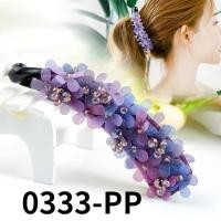 ราคา New Juan yarn flower hair clip Korean banana clip crushed ponytail clip coiled hair twist clip headdress (16650067054)