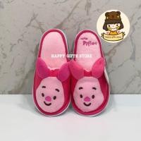 ราคา รองเท้าใส่ในบ้าน รองเท้า สลิปเปอร์ พื้นบาง POOH PIGLET หมีพูห์ พิกเล็ท (18260318913)