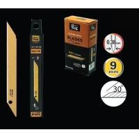 ราคา RUNJI ใบมีดคัตเตอร์สีทอง 9 mm ENDURA 9mm และ RUNJI ใบมีดคัตเตอร์สีทอง 18mm ENDURA 18mm (17470408188)