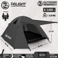 ราคา เต็นท์ K2 DELIGHT ไซส์มาตรฐานขนาด 3 คน (17466232145)