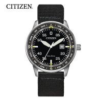 ราคา CITIZEN นาฬิกาแฟชั่นผู้ชาย รุ่น BM7390 2X สีเขียวทหารนาฬิกาสายไนลอน นาฬิกาสปอร์ตผู้ชาย (4684856401)
