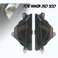 ราคา Leambiel สำหรับ Kawasaki Ninja 250 300 Ninja300 Ninja250 2013 2014 2015 2016สัญญาณไฟเลี้ยวด้านหน้าโคมไฟแบบหมุนอุปกรณ์เสริมมอเตอร์ไซค์ fast (17103896601)