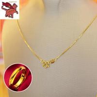 ราคา สร้อยคอทองคำแท้ครึ่งสลึง ลายโซ่กล่อง หนัก 1 9 กรัม ทองคำแท้ 96 5 สร้อยทอง18kแท้ ขายได้ จำนำได้ มีใบรับประกัน (20611832851)