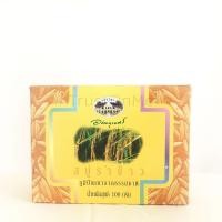 ราคา สบู่รำข้าว ทำให้ผิวนุ่มและชุ่มชื้น ขัดเซลล์ผิวชั้นขี้ไคลให้หลุดลอกได้ ขนาด100 กรัม อภัยภูเบศร (396902073)