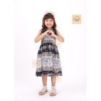 ราคา สายเดี่ยวเด็กผู้หญิง ชุดเดรสเด็ก ชุดเดรสลายช้าง เดรสสายเดี่ยว 3 6 ขวบ ชุดเด็กผู้หญิง เนื้อผ้านุ่มลื่นใส่สบาย ชุดชายทะเล (16603473875)