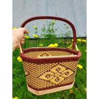 ราคา ตระกร้าสานหวายเทียม (16918646161)