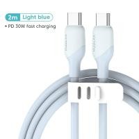ราคา Apple MFi Certified KUULAA 30W Type C to Lightning Cable สำหรับ iPhone 14 13 pro max 12 pro max Series สายชาร์จไอโฟน Fast Charging สาย USB Type C สายเคเบิลข้อมูลสำหรับ Macbook สาย 30W USBC to USBC Ca