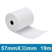 ราคา ม้วนกระดาษเทอร์มอล 57x30mm 57x40mm 57x50mm 80x80mmกระดาษลงทะเบียนเงินสด กระดาษความร้อน กระดาษพิมพ์ใบเสร็จรับเงิน 10ม้วน (10747801889)