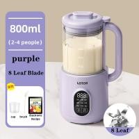 ราคา เครื่องปั่นสมูทตี้ เครื่องทําน้ําเต้าหู้ อัตโนมัติ เครื่องปั่นอเนกประสงค์ เครื่องปั่น เครื่องปั่นน้ําผลไม้ Juicer Blender 800มล LOTOR (18914450216)