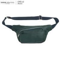 ราคา Louis Montini JOHNNY กระเป๋าคาดอก หนังแท้ทั้งใบ กระเป๋าคาดอกผู้ชาย หนังวัวแท้ Genuine leather belt bag BCG12 (20604063763)