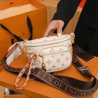 ราคา กระเป๋าอานม้าอเนกประสงค์ลายดอกเก่ายอดนิยมในปีนี้กระเป๋าคาดอกแบบพกพาออกไปข้างนอกแบบใหม่2023กระเป๋าคาดเอวกระเป๋าสะพายข้างวินเทจสำหรับผู้หญิง (20037375944)