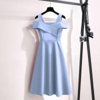 ราคา BRANCHÉ M XXL ผู้หญิง Dress เดรส สีพื้น เดรสสั้น มินิเดรส เซ็กซี่ เปิดไหล่ แดง สีชมพู สีดำ 231207016 (21174064635)