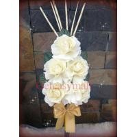 ราคา ดอกไม้จันทน์ ช่อประธาน ช่อ 5 สีขาว ร้านดอกไม้ ราคาส่ง ราคาถูก (20967931197)