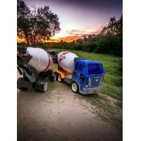 ราคา รถโม่ปูนพ่วง รถโม่ปูนมีลาน พ่วงโม่ปูนฝาครอบ รถก่อสร้าง (19222353672)