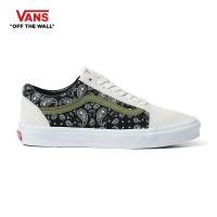 ราคา VANS OLD SKOOL PAISLEY SUEDE WHITE BLACK รองเท้า ผ้าใบ VANS ชาย หญิง (16434816605)