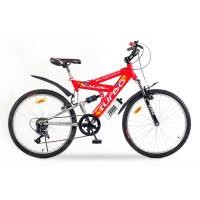 ราคา จักรยานเสือภูเขา MTB TURBO BICYCLE รุ่น 24 A MAX SHIMANO 6 SPEED จัดส่งเป็นกล่อง ประกอบแล้ว 85 (20151652092)