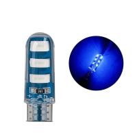 ราคา หลอดไฟหรี่ กระพริบ LED ขั้วT10 6SMD COB ซิลิโคน ไฟหรี่แต่งรถ 1หลอด มี 7สีให้เลือก 12V (19869970717)