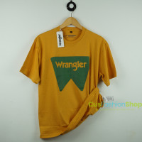 ราคา เสื้อยืดนำเข้า Wrangler สำหรับผู้ชายจากสหรัฐอเมริกาเสื้อยืดนำเข้าเสื้อยืดช่อดอกไม้ประดับสีเขียวผู้ชาย ผู้หญิง ผู้หญิง ผ้าฝ้าย (21019776746)