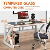 ราคา TEC โต๊ะทำการบ้าน โต๊ะทำงาน โต๊ะทำงานโครงเหล็ก โต๊ะวางคอมพิวเตอร์ Computer Desk โต๊ะทำงานเหล็ก วัสดุทำจากโครงเหล็ก รับนำหนักได้300KG (14460932981)