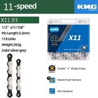 ราคา โซ่ KMC X11 X11EL SL โซ่จักรยาน X10ห่วงโซ่ Mtb 10สปีด X10EL โซ่จักรยาน X10SL 8 9 10 11 12สปีดสำหรับ Shimano Sram (17061246611)