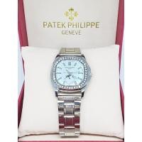 ราคา Patek Philippe ฟรีกล่อง นาฬิกาแฟชั่นผู้หญิง สายเหล็ก สีเงิน โรสโกล์ว ล้อมเพชร นาฬิกาข้อมือผู้หญิง สายแสตนเลสRC882 (20560017917)