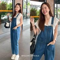 ราคา เอี๊ยมยีนส์ขายาวสีเข้ม ทรงหมี น่ารักมาก มีไซส์ใหญ่ S 6XL (19438327897)