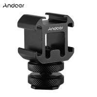 ราคา Andoer อะแดปเตอร์ Shoe Moun ตัวแปลงติดตั้ง แฟลช ไมโครโฟน จอมอนิเตอร์ สำหรับกล้องถ่ายรูป กล้อง DSLR Ca non Ni kon So ny (1867678398)