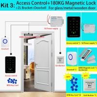 ราคา Boland 125Khz RFID เครื่องอ่านบัตรดิจิตอลระบบควบคุมการเข้าถึงประตูล็อคควบคุม RFID ปุ่มกดเครื่องอ่านการ์ด (20162459057)