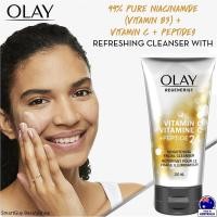ราคา OLAY Vitamin C Peptide 24 BRIGHTENING FACIAL CLEANSER 150ML ผลิตภัณฑ์ล้างทำความสะอาดผิวหน้าสูตรวิตามินซีเพื่อผิวกระจ่างใสสินค้านำเข้าจากออสเตรเลีย (20570103552)